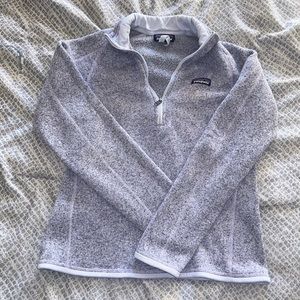 Patagonia - Women’s Better Sweater 1/4 Zip Fleece - Light Heathered Purple